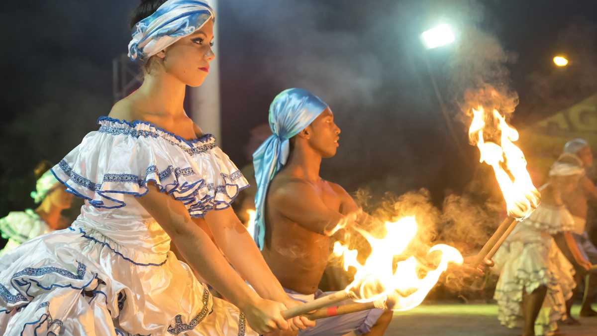 Fiestas patronales de San Roque en Talaigua. Foto: Getty Images